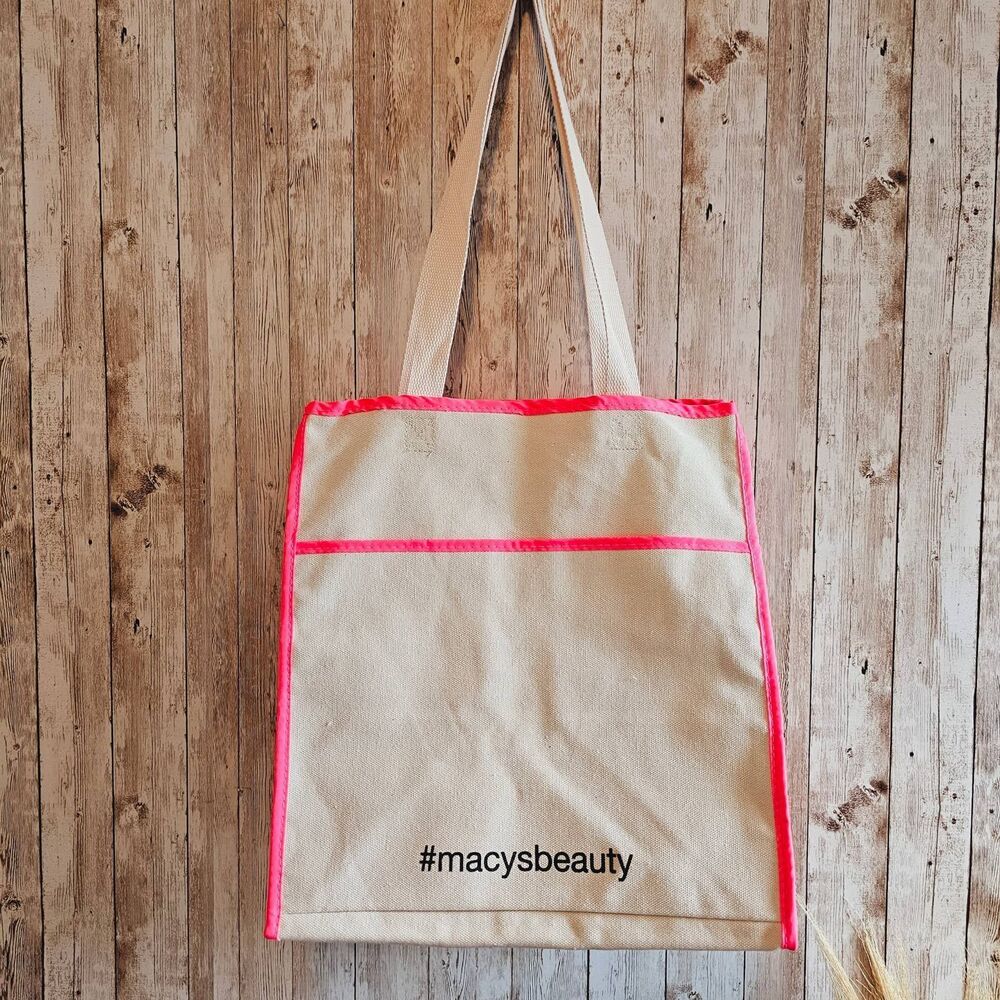 Macy's large shopping bag NWOT
